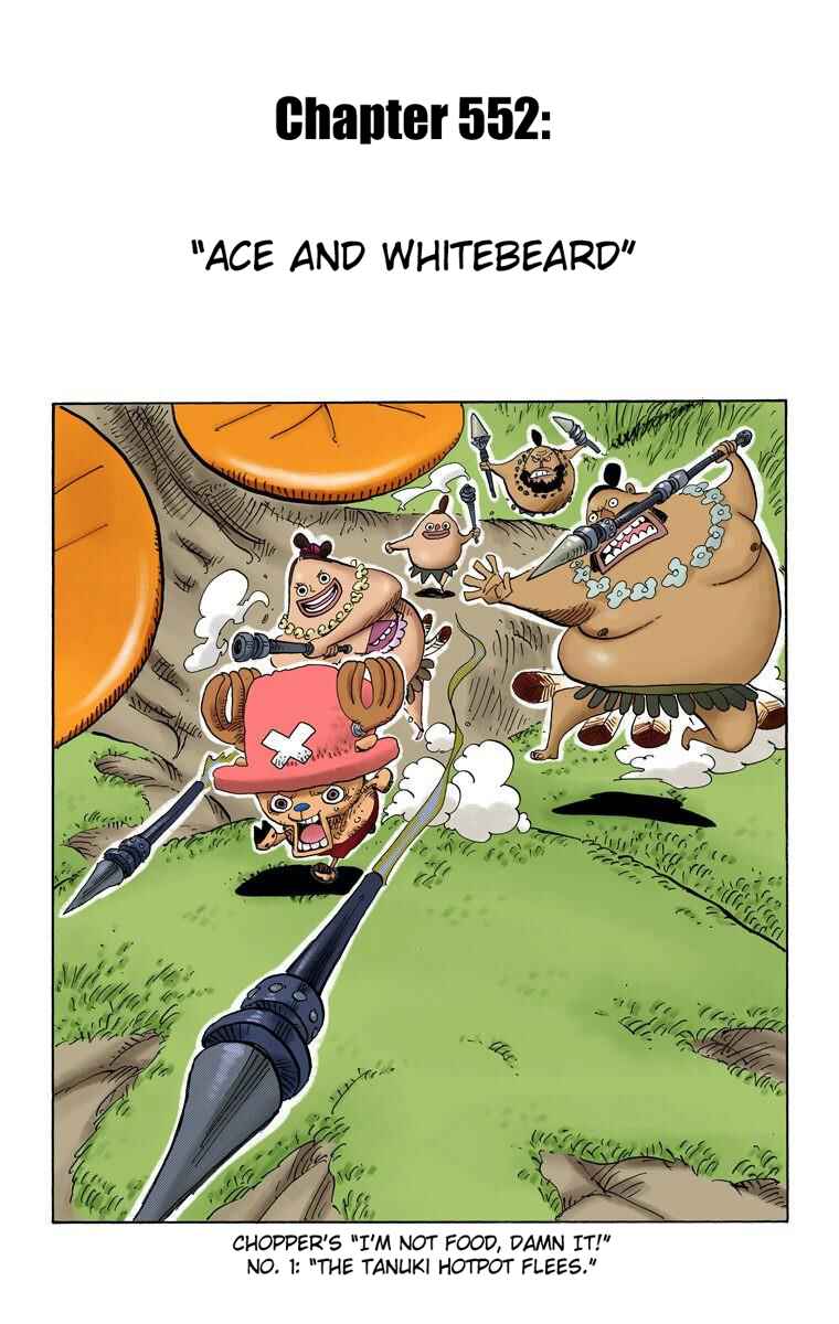 One Piece (Official Colored) Chapter 552 - Page 3