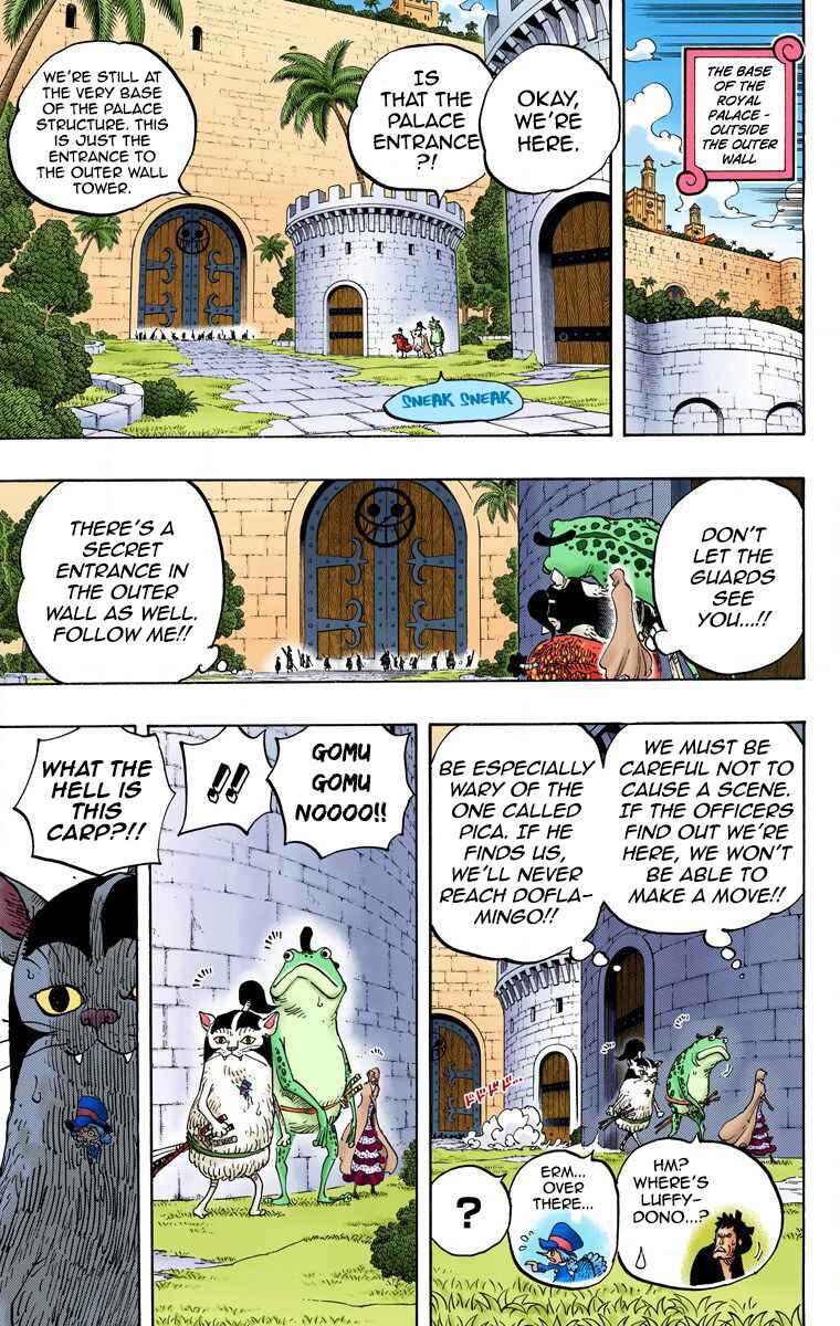 One Piece (Official Colored) Chapter 736 - Page 11