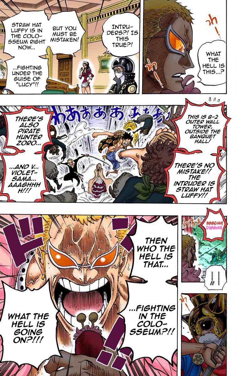 One Piece (Official Colored) Chapter 736 - Page 14
