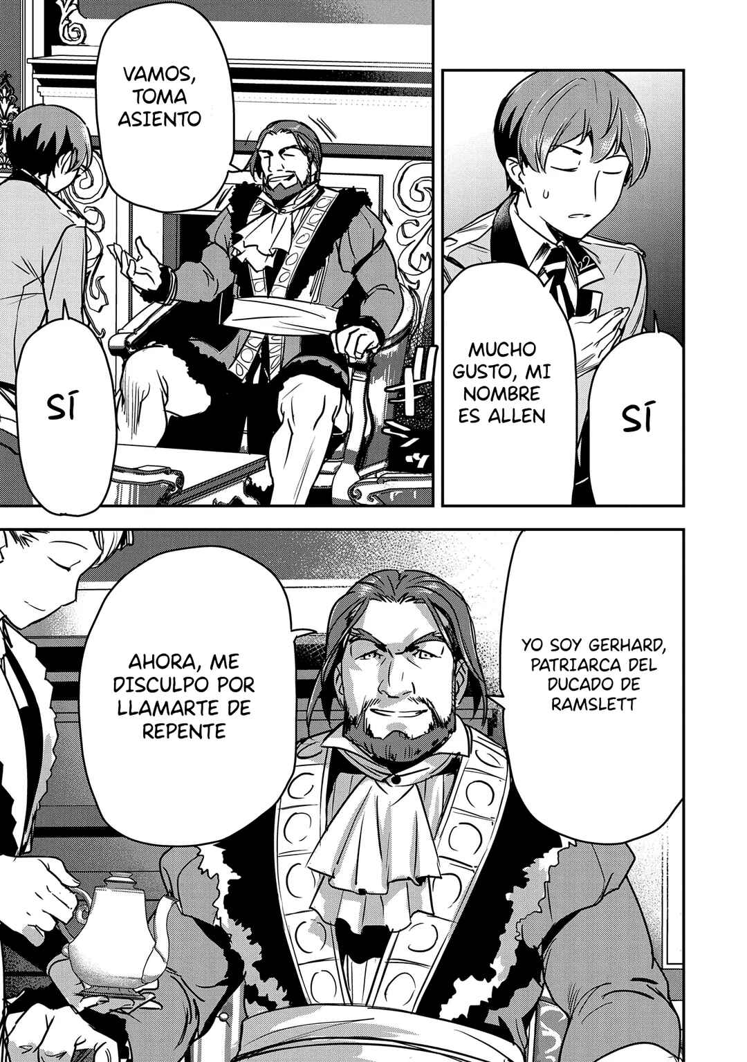 Chounin A wa Akuyaku Reijou o Doushitemo Sukuitai: Dobu to Sora to Koori no Himegimi Chapter 24 - Page 12
