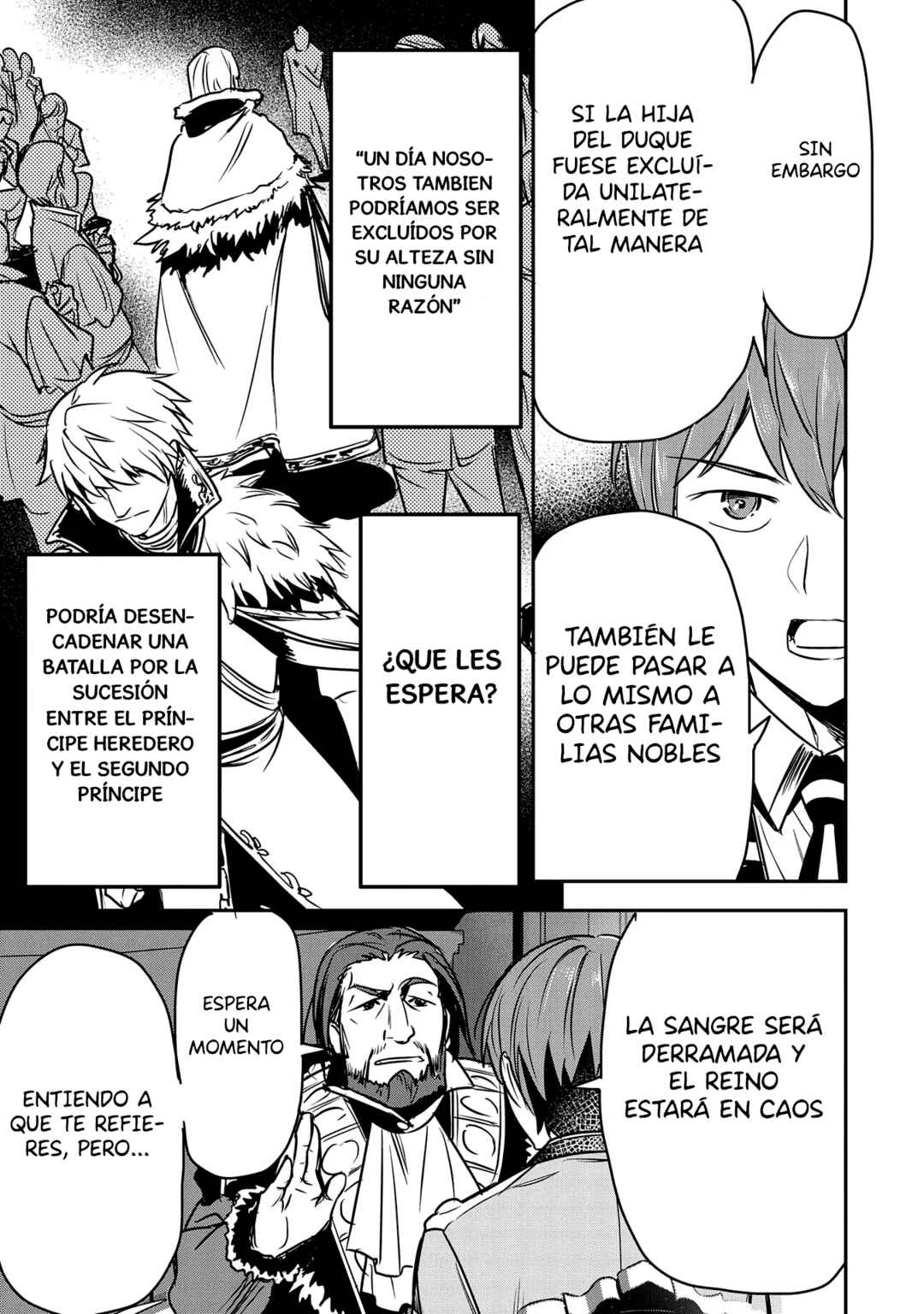 Chounin A wa Akuyaku Reijou o Doushitemo Sukuitai: Dobu to Sora to Koori no Himegimi Chapter 24 - Page 18