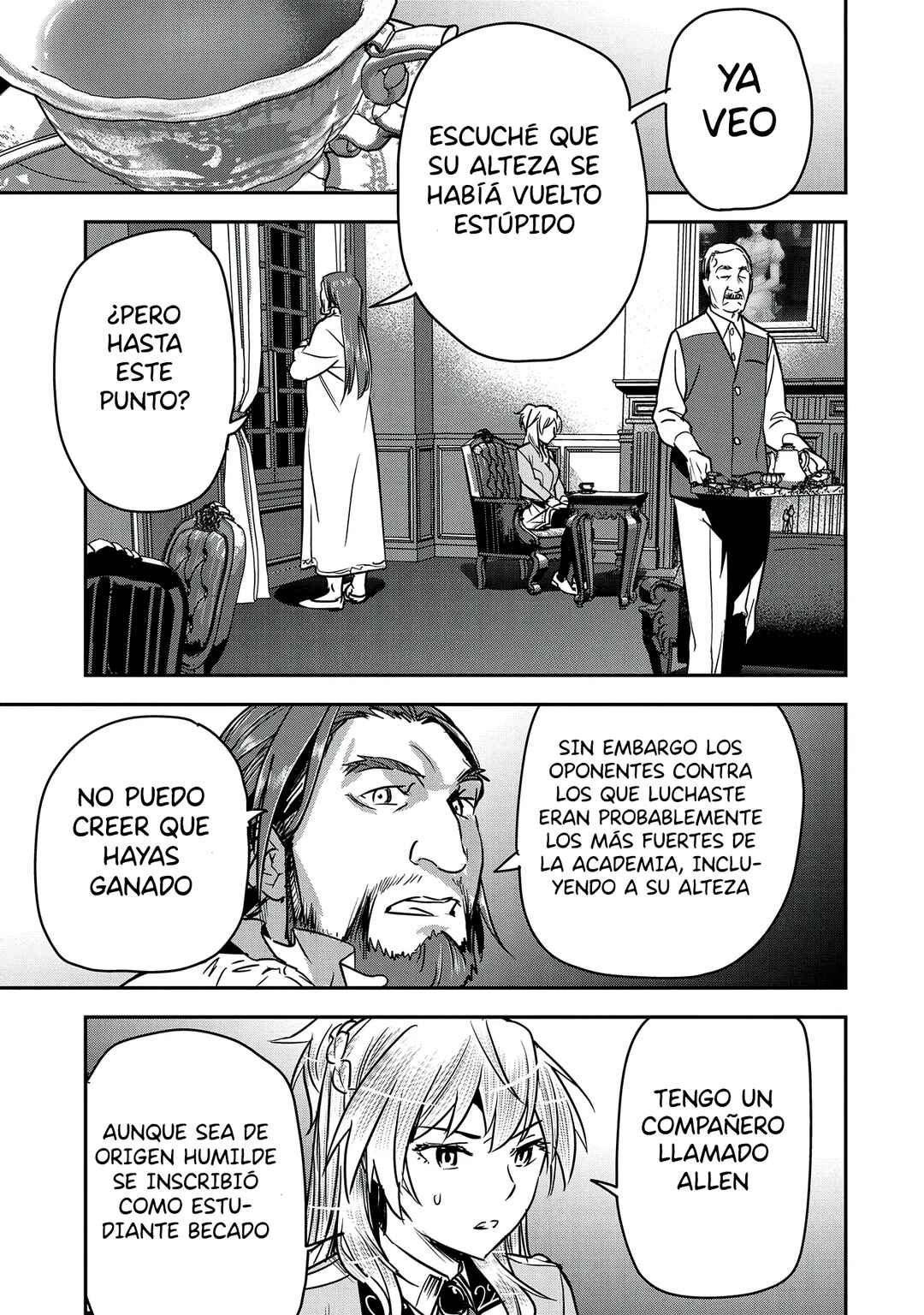 Chounin A wa Akuyaku Reijou o Doushitemo Sukuitai: Dobu to Sora to Koori no Himegimi Chapter 24 - Page 24