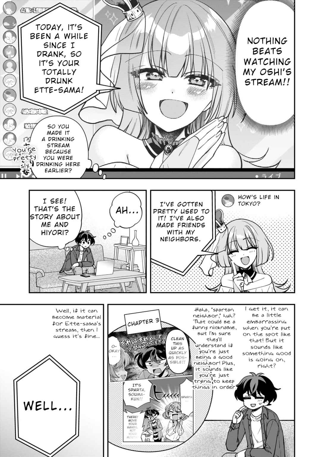 Net no "Oshi" to Real no "Oshi" ga Tonari ni Hikkoshite Kita Chapter 9 - Page 20
