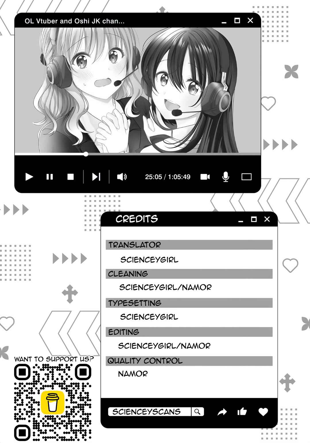 OL Vtuber to Oshi JK-chan Chapter 11 - Page 22