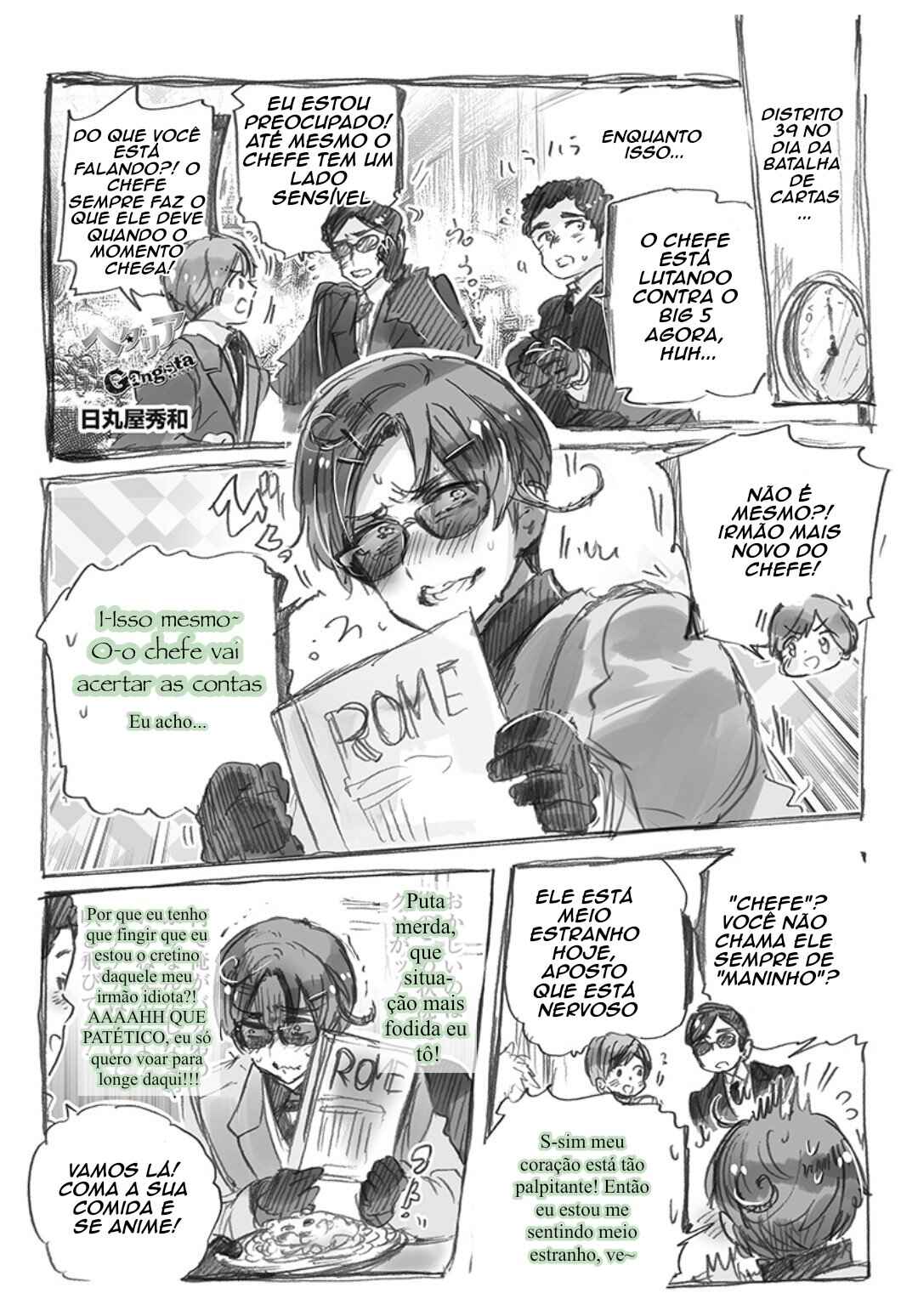 Hetalia World★Stars: Gangsta Chapter 8 - Page 1