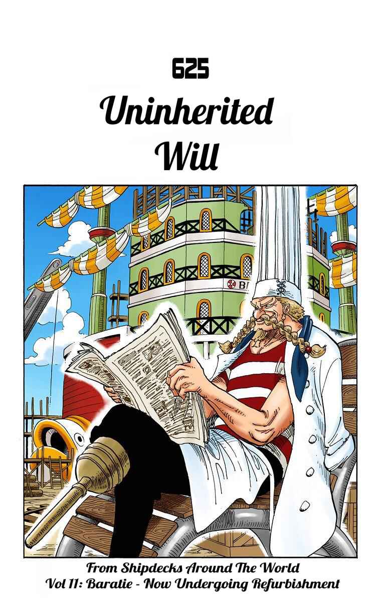 One Piece (Official Colored) Chapter 625 - Page 2