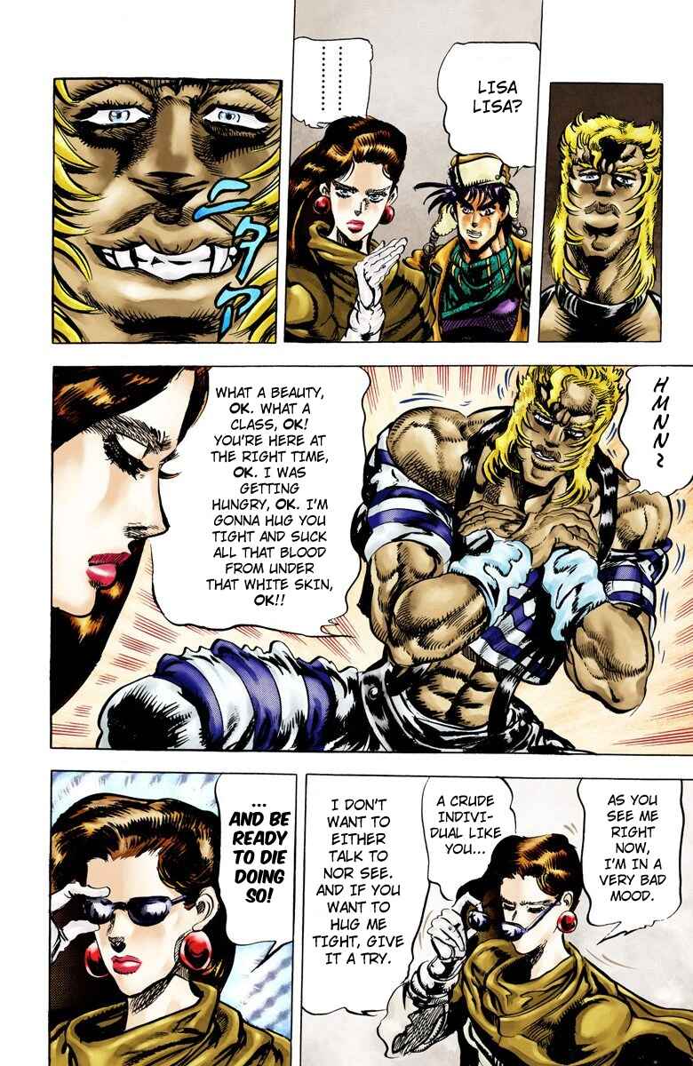 JoJo no Kimyou na Bouken: Part 2 - Sentou Chouryuu Color-ban Chapter 50 - Page 10