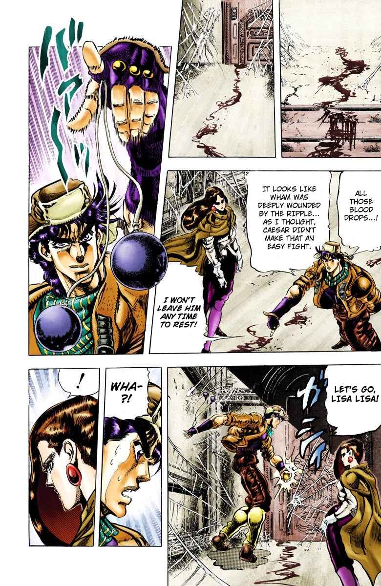 JoJo no Kimyou na Bouken: Part 2 - Sentou Chouryuu Color-ban Chapter 50 - Page 4