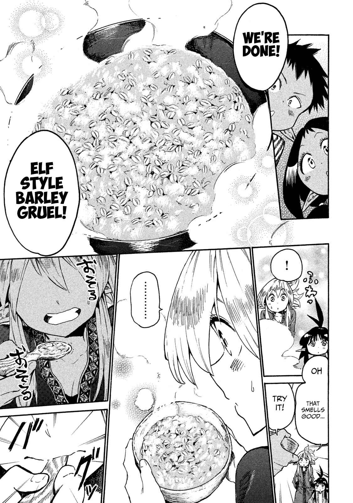 Mazumeshi Elf to Yuuboku gurashi Chapter 13 - Page 23