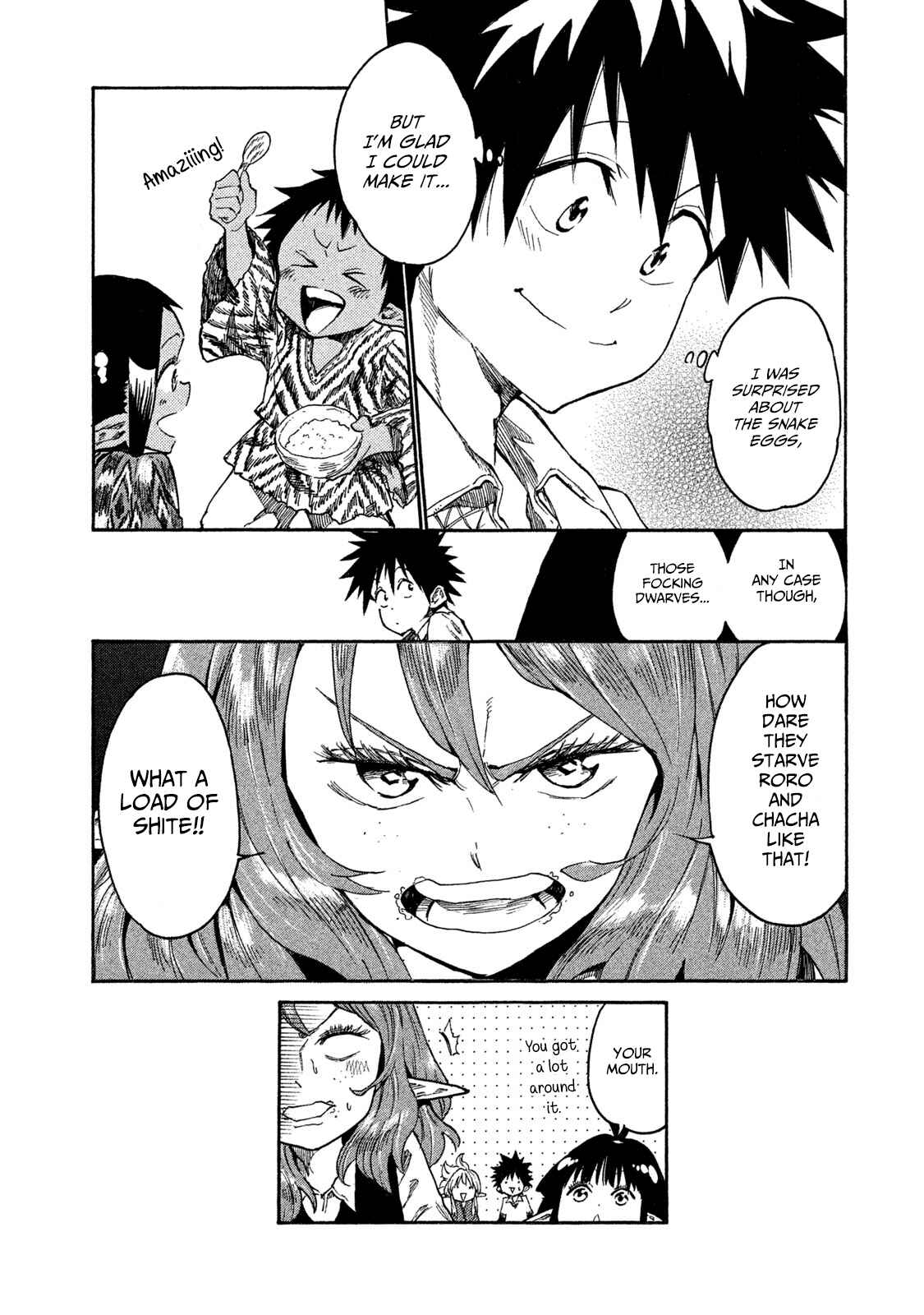 Mazumeshi Elf to Yuuboku gurashi Chapter 13 - Page 25