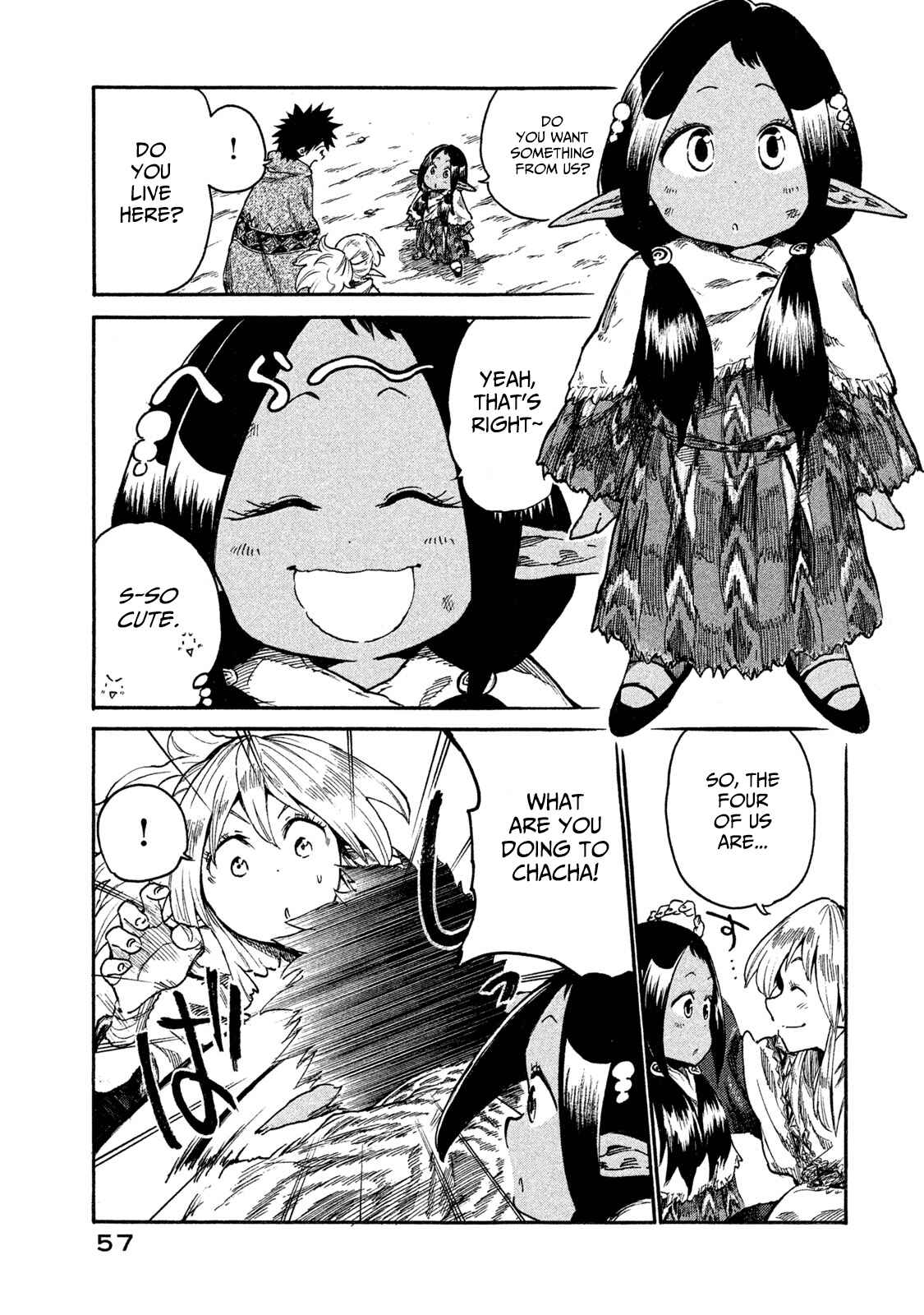 Mazumeshi Elf to Yuuboku gurashi Chapter 13 - Page 5