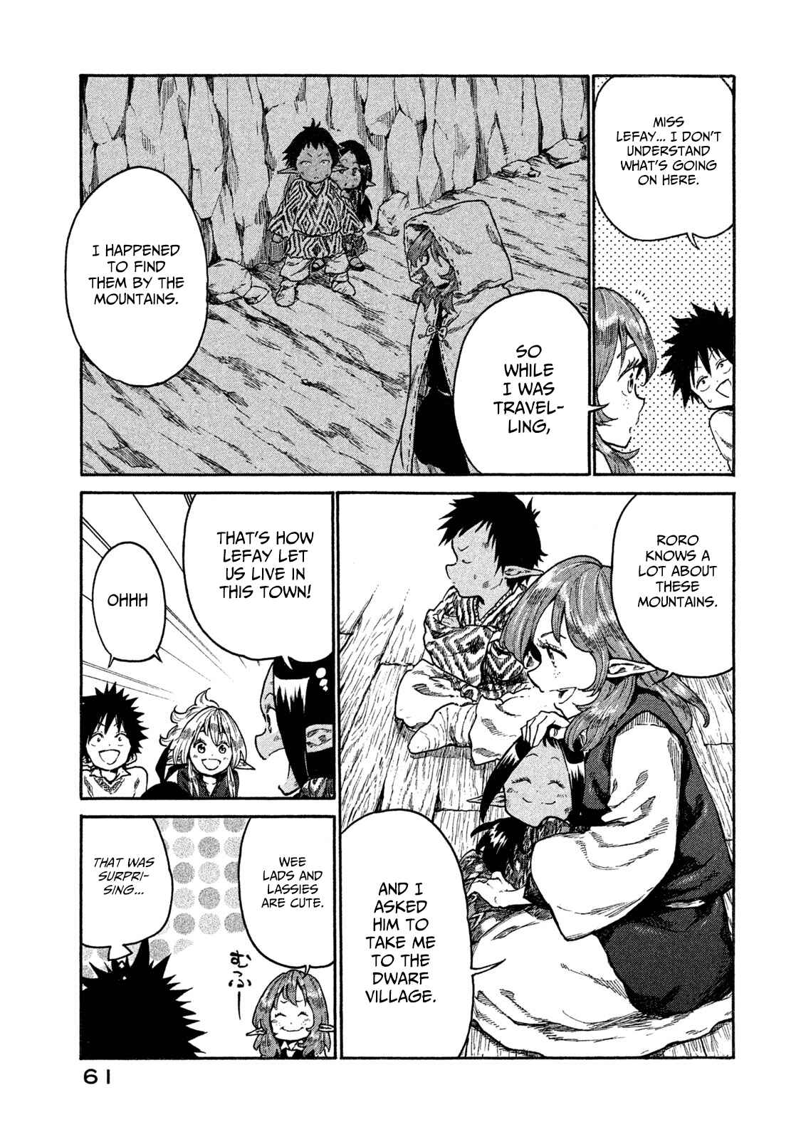Mazumeshi Elf to Yuuboku gurashi Chapter 13 - Page 9
