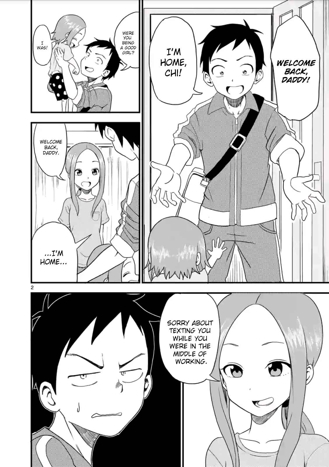 Karakai Jouzu no (Moto) Takagi-san Chapter 7 - Page 2