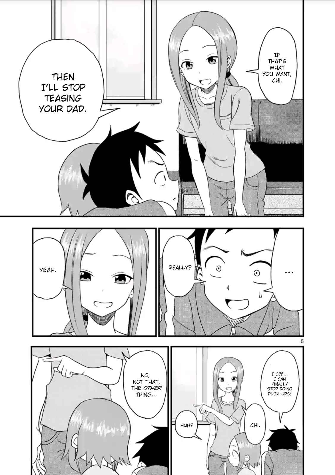 Karakai Jouzu no (Moto) Takagi-san Chapter 7 - Page 5