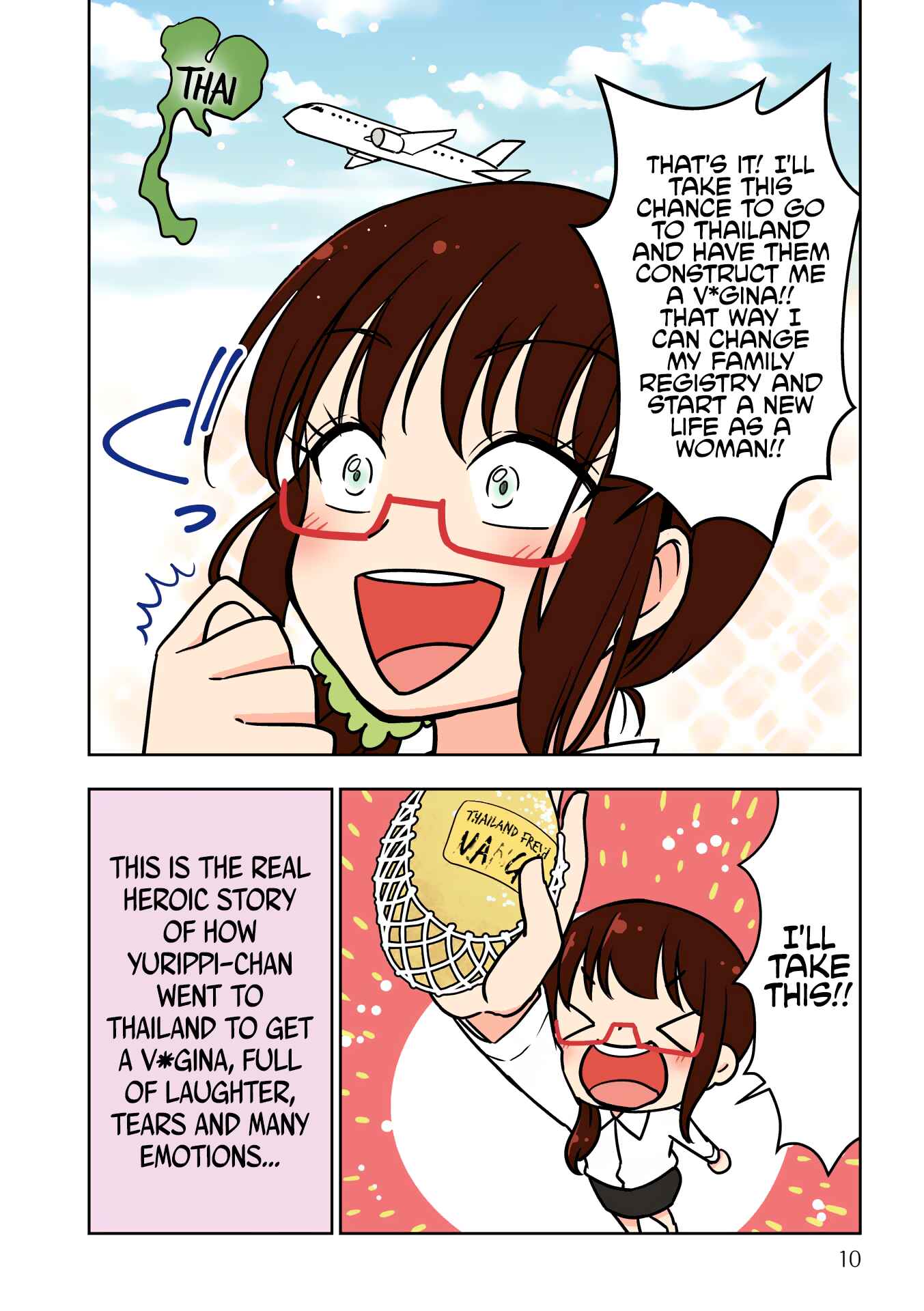 Sayonara Chinchin Welcome Manman (OL ni Naritakute Seibetsu Tekigo Shujutsu shimashita) Chapter 0 - Page 10