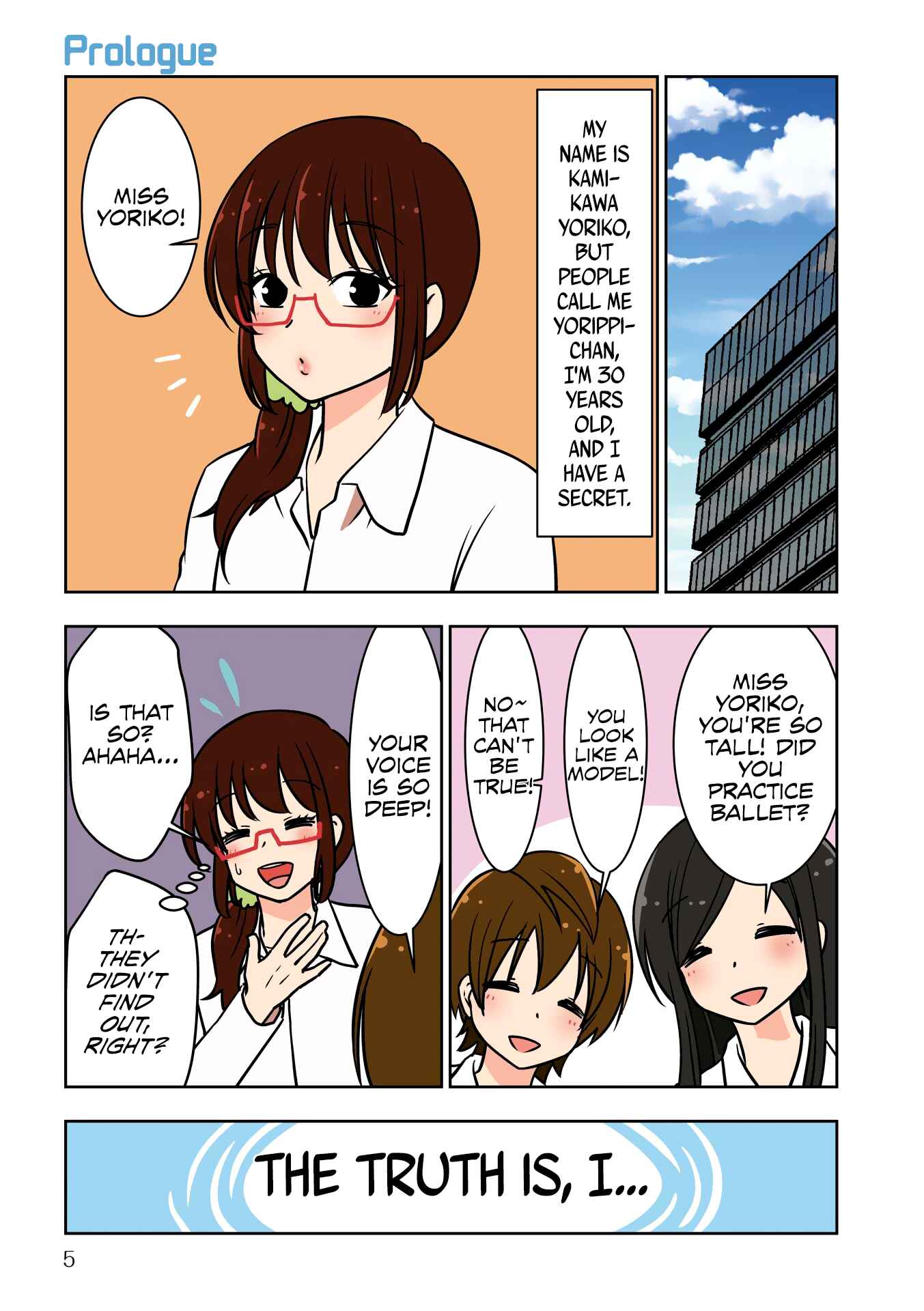 Sayonara Chinchin Welcome Manman (OL ni Naritakute Seibetsu Tekigo Shujutsu shimashita) Chapter 0 - Page 5