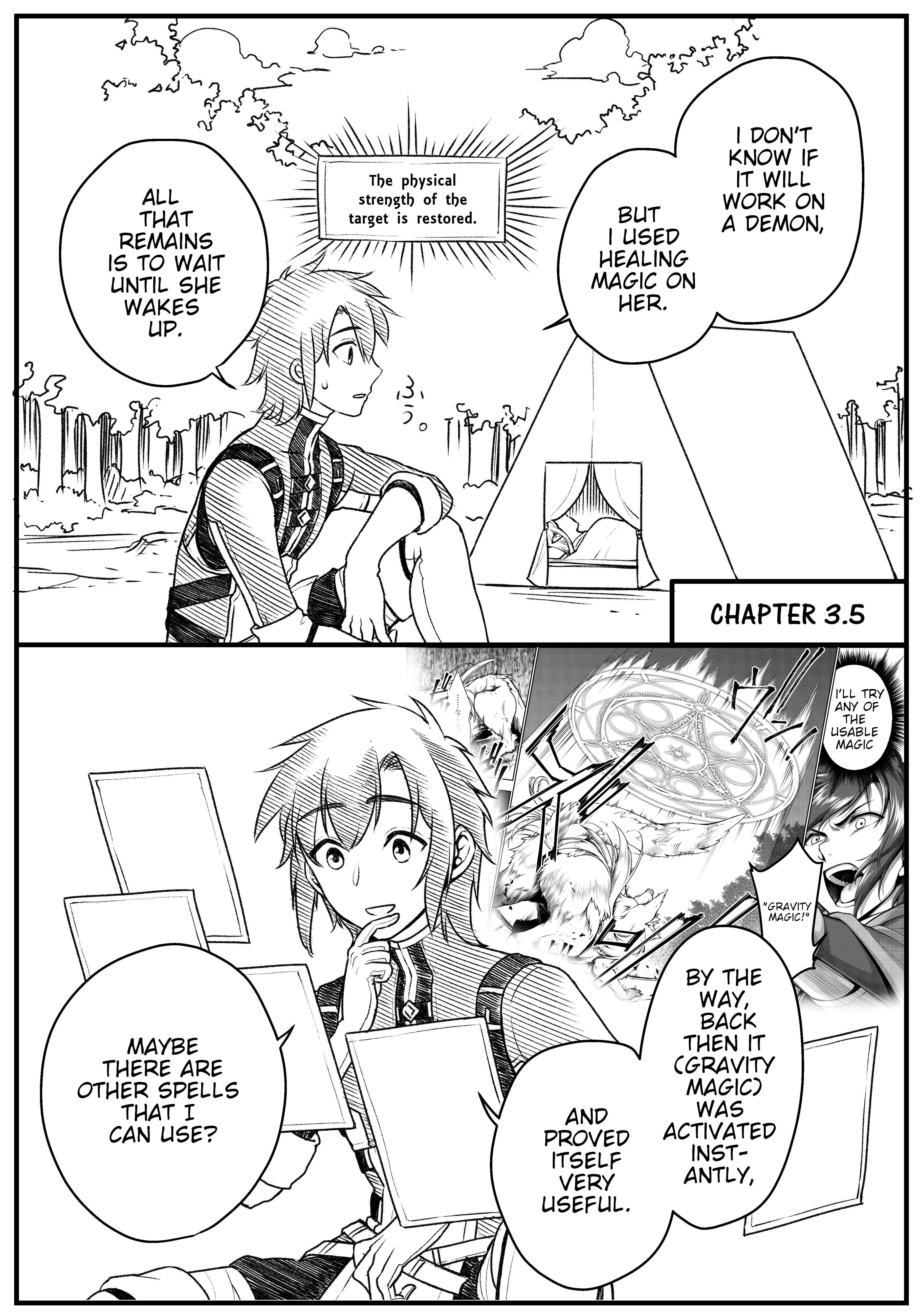 Lv2 kara Cheat datta Moto Yuusha Kouho no Mattari Isekai Life Chapter 3.5 - Page 1