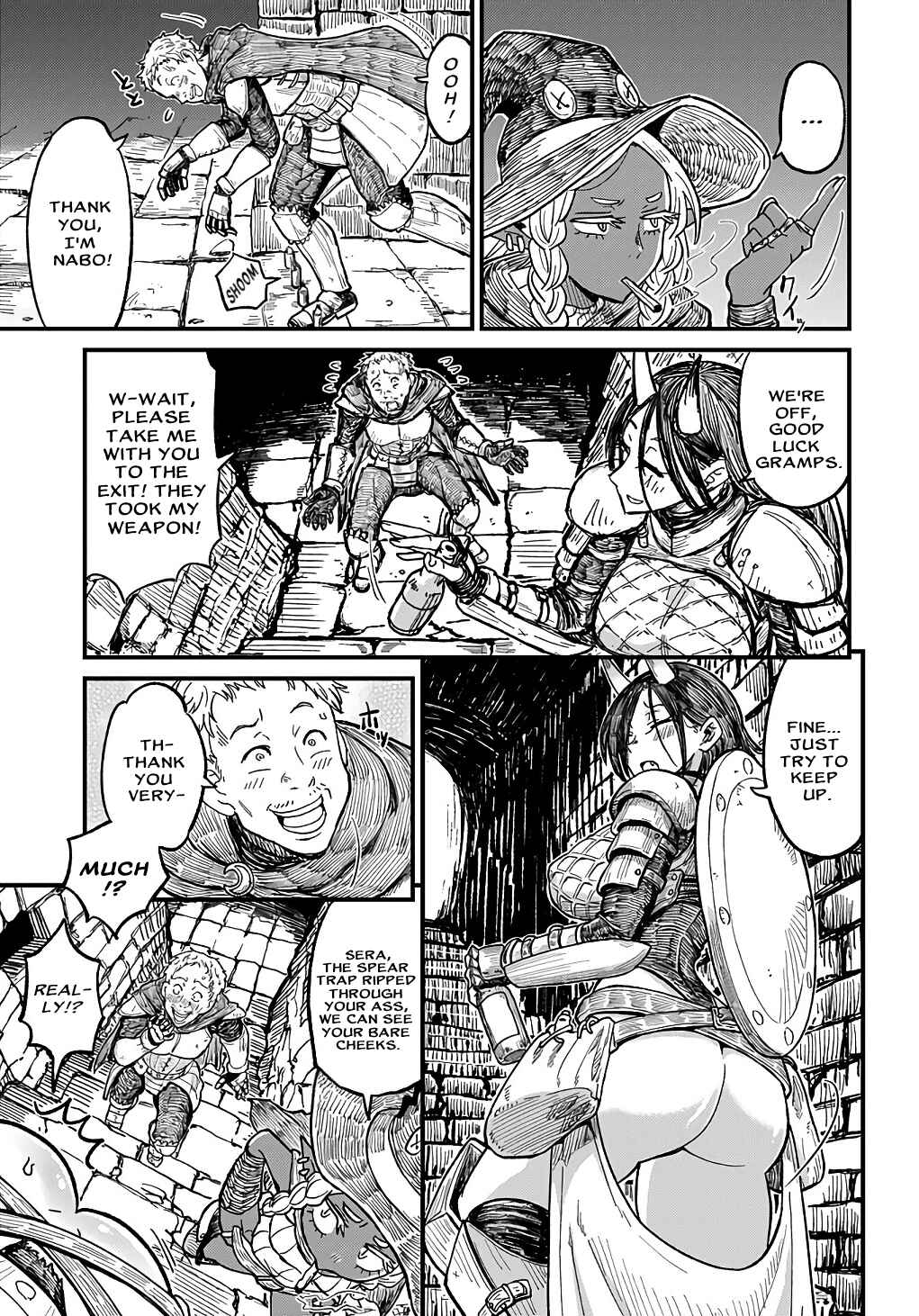 Sake to Tabako no Hiyatoi Dungeon Chapter 1 - Page 9