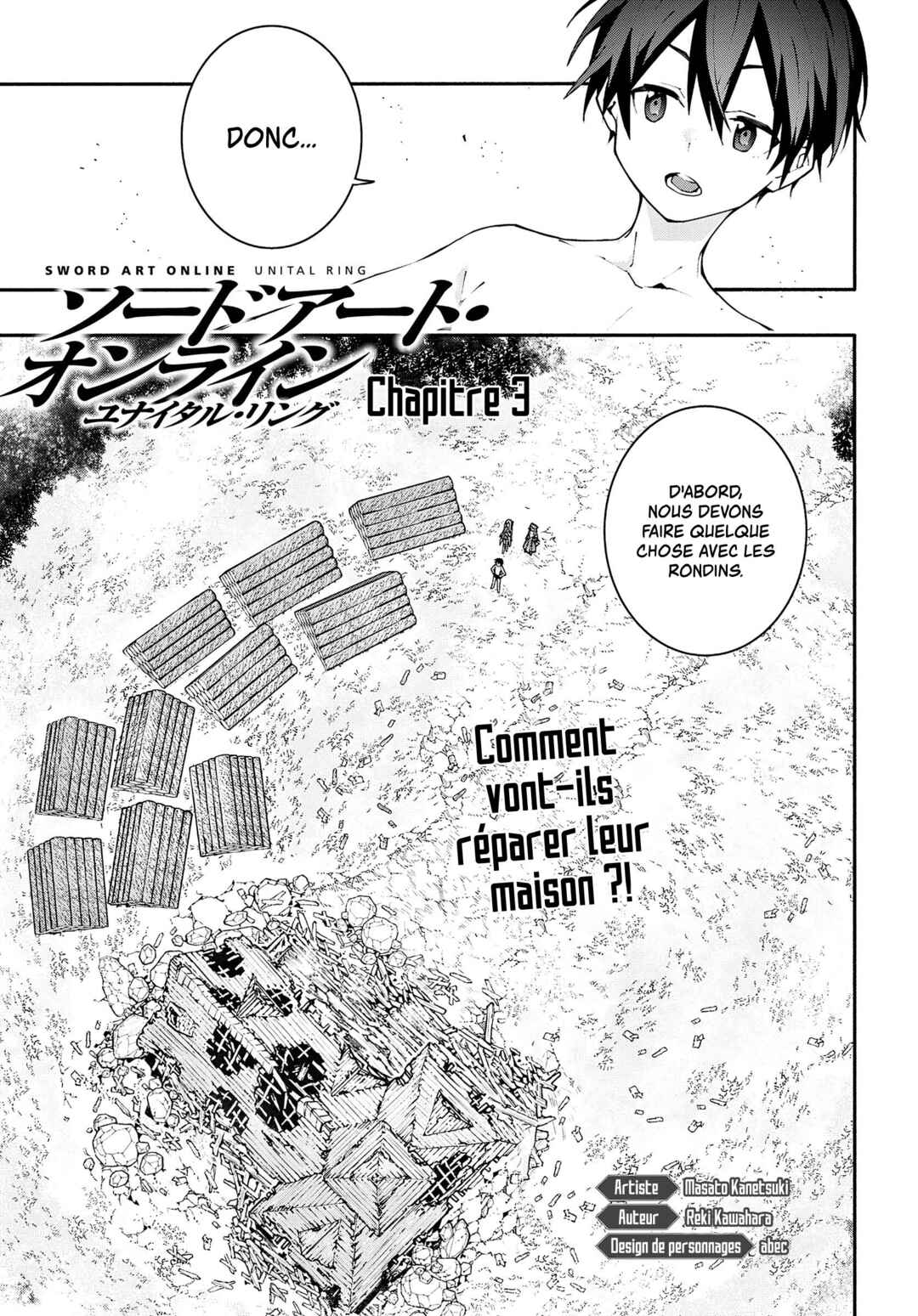Sword Art Online - Unital Ring Chapter 3 - Page 1
