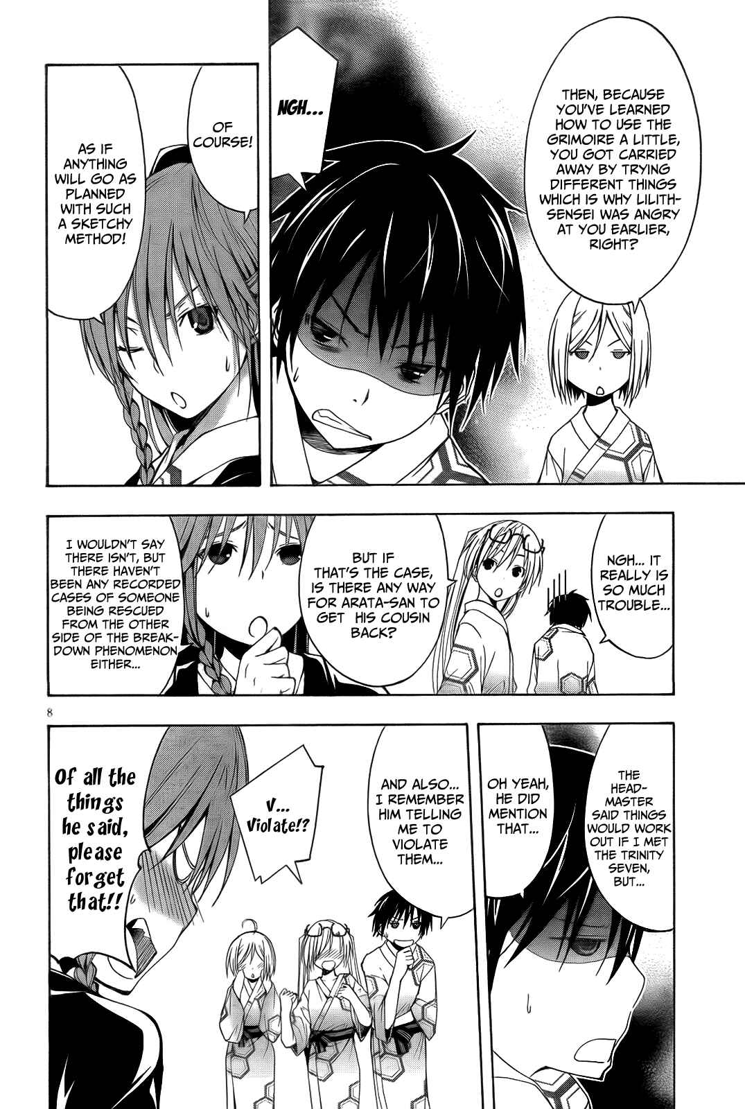 Trinity Seven - 7-Nin no Masho Tsukai Chapter 6 - Page 11