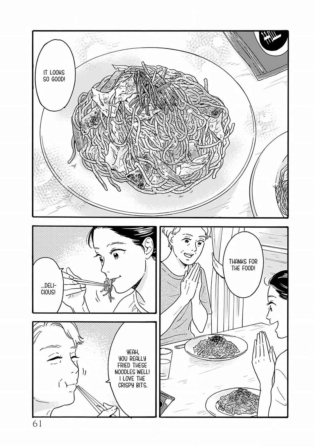 Akekure Noren - Kyou mo Dare ka no Tame no Shokudou Monogatari Chapter 3 - Page 14