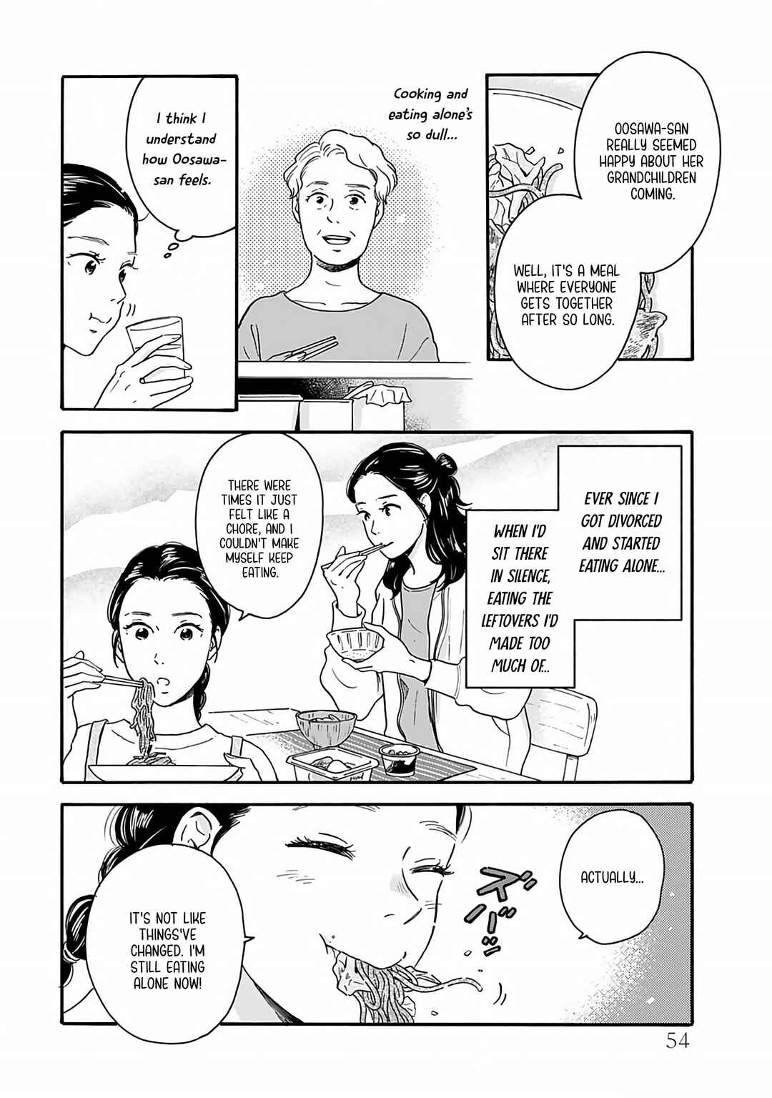Akekure Noren - Kyou mo Dare ka no Tame no Shokudou Monogatari Chapter 3 - Page 7