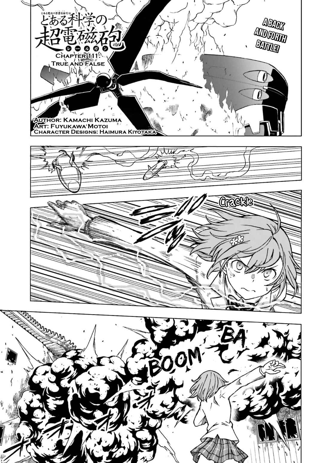 Toaru Majutsu no Index Gaiden: Toaru Kagaku no Railgun Chapter 111 - Page 1