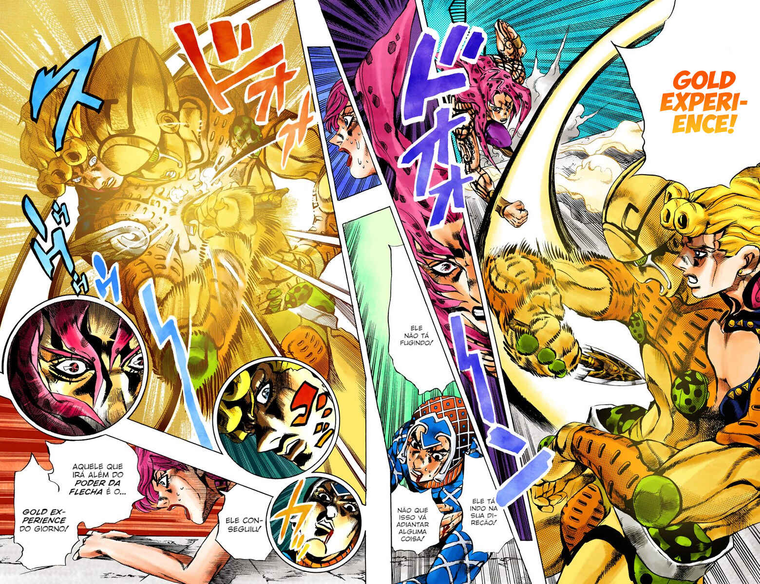 JoJo no Kimyou na Bouken: Part 5 - Ougon no Kaze Color-ban Chapter 146 - Page 6