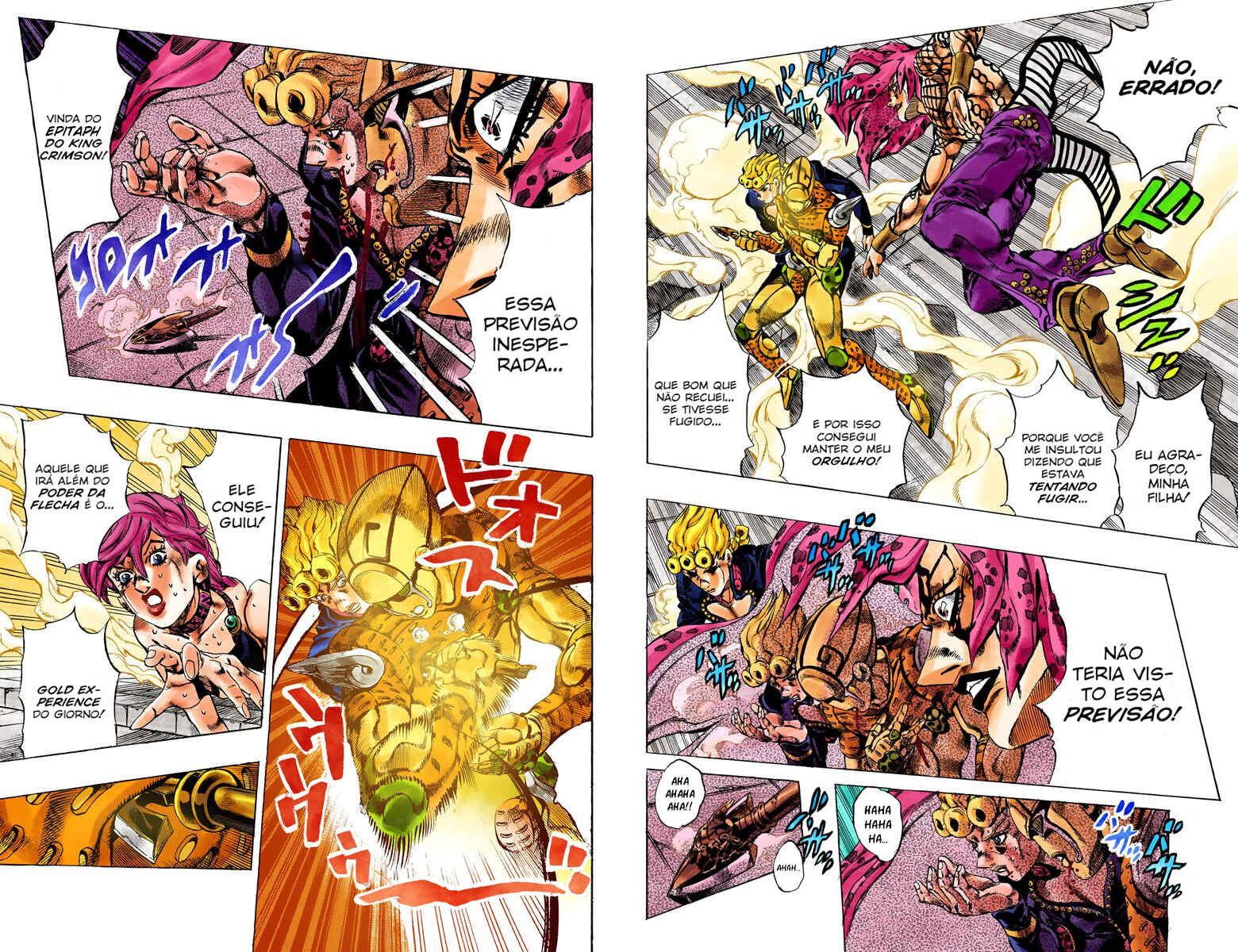 JoJo no Kimyou na Bouken: Part 5 - Ougon no Kaze Color-ban Chapter 146 - Page 7