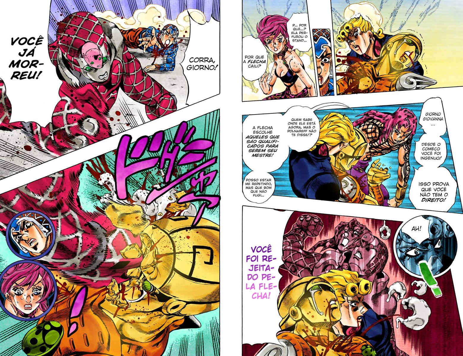 JoJo no Kimyou na Bouken: Part 5 - Ougon no Kaze Color-ban Chapter 146 - Page 9