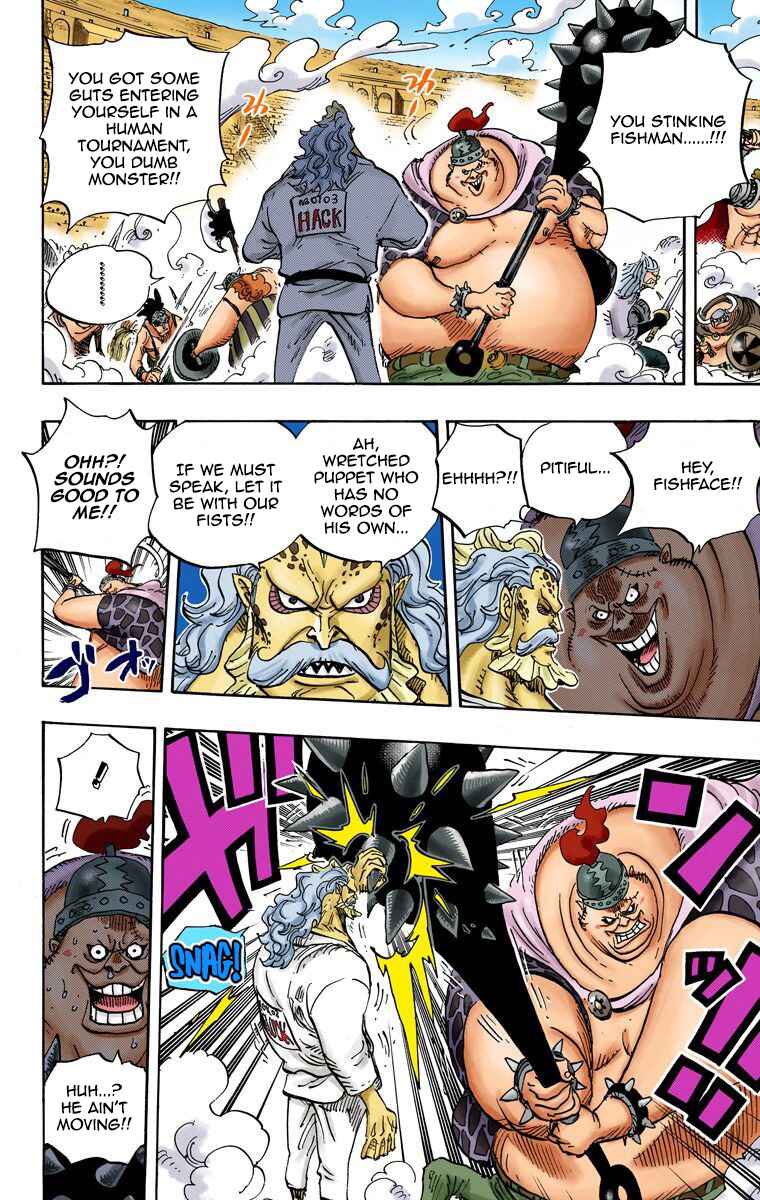One Piece (Official Colored) Chapter 707 - Page 11