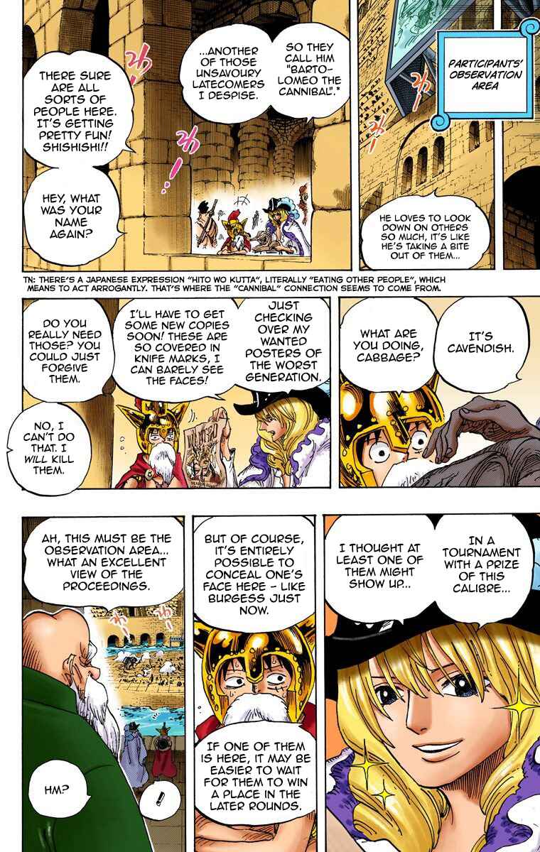 One Piece (Official Colored) Chapter 707 - Page 17