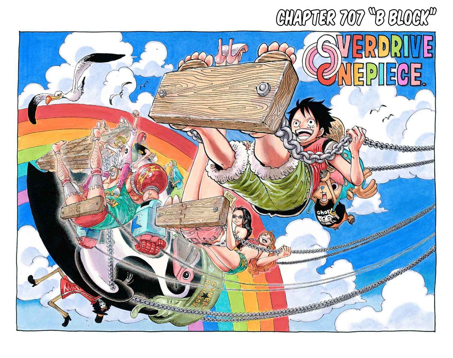One Piece (Official Colored) Chapter 707 - Page 2