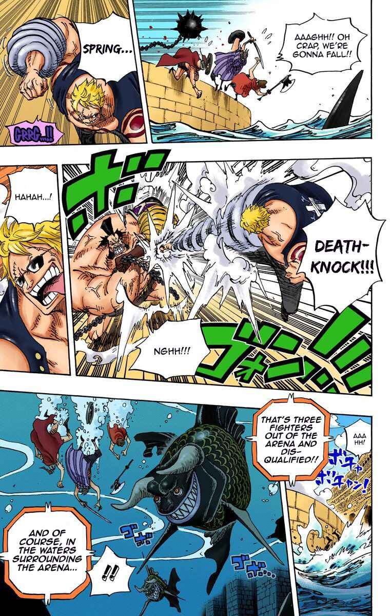 One Piece (Official Colored) Chapter 707 - Page 8