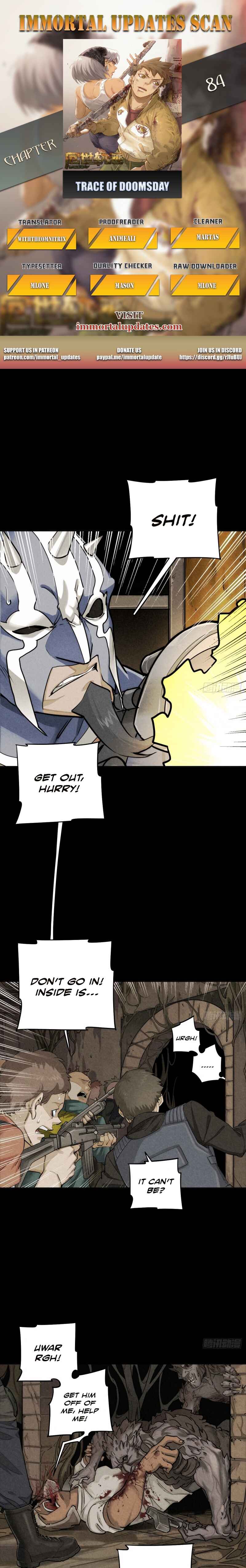 Trace of Doomsday Chapter 84 - Page 1