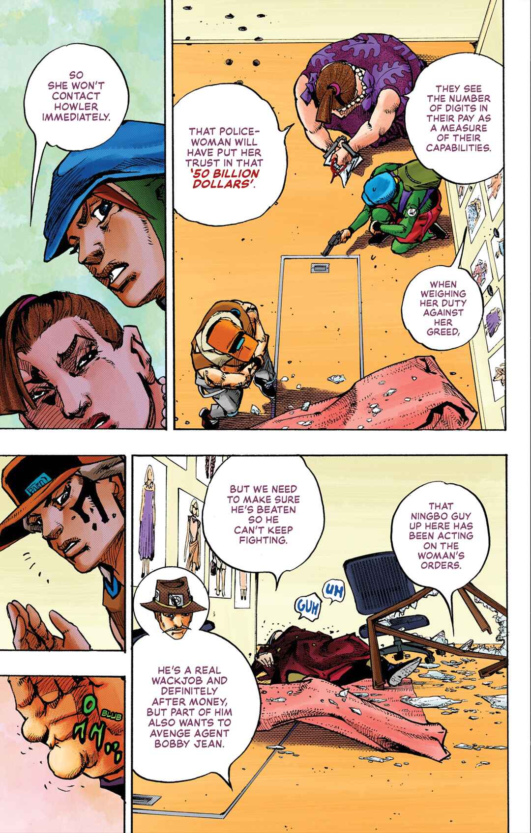 JoJo no Kimyou na Bouken Dai-9-bu: The JOJOLands Color-ban Chapter 26 - Page 10