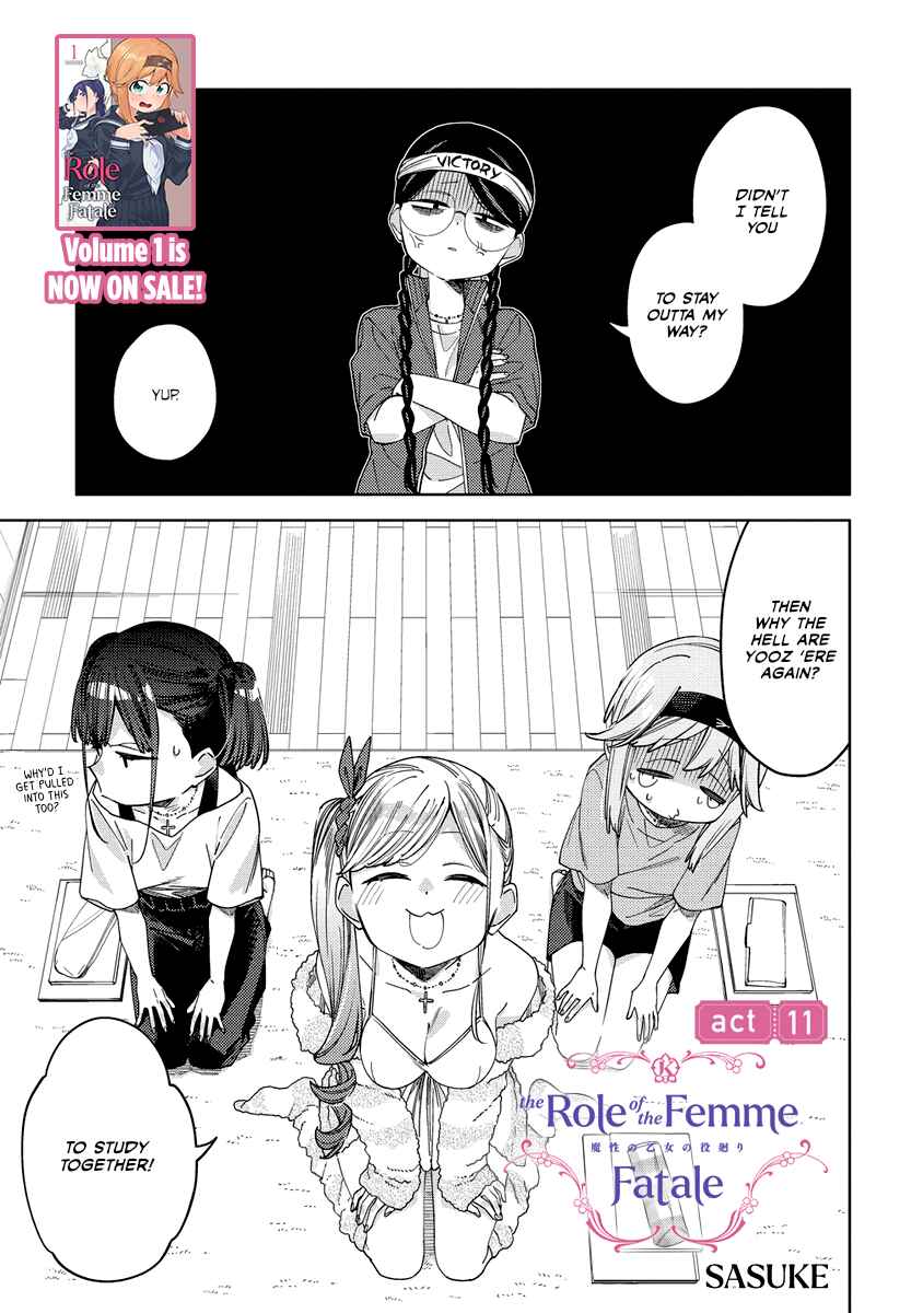 Mashou no Otome no Yakumawari Chapter 11 - Page 1