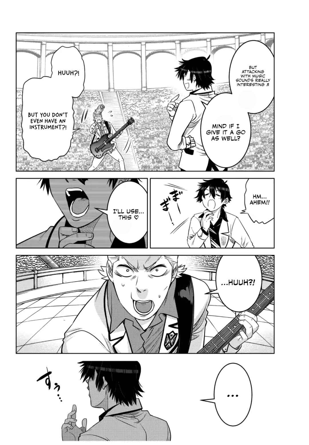 Ochikobore Datta Ani ga Jitsuha Saikyou ~Shijou Saikyou no Yuusha wa Tensei-shi, Gakuen de Mujikaku ni Musou Suru~ Chapter 13 - Page 35