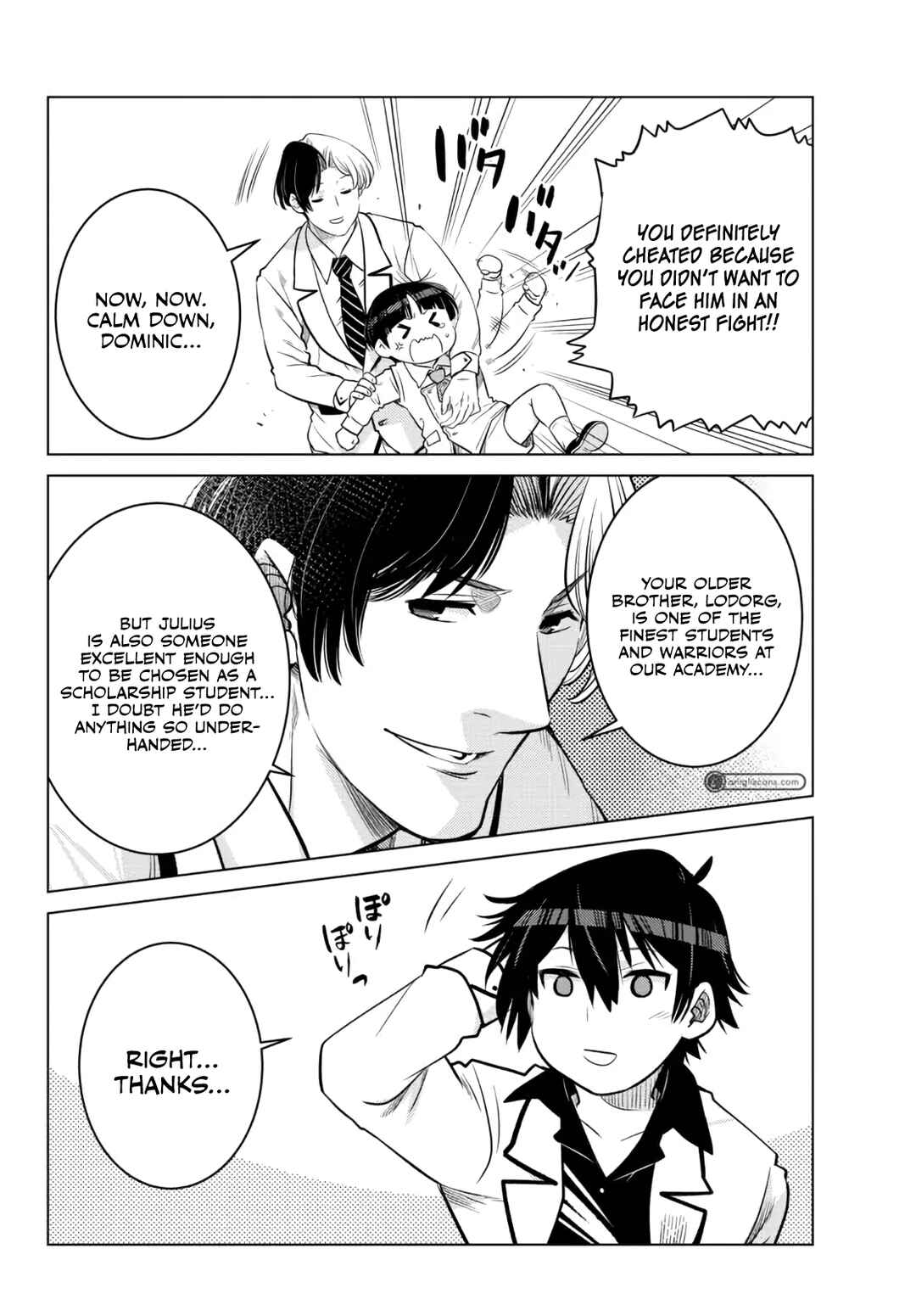Ochikobore Datta Ani ga Jitsuha Saikyou ~Shijou Saikyou no Yuusha wa Tensei-shi, Gakuen de Mujikaku ni Musou Suru~ Chapter 13 - Page 9