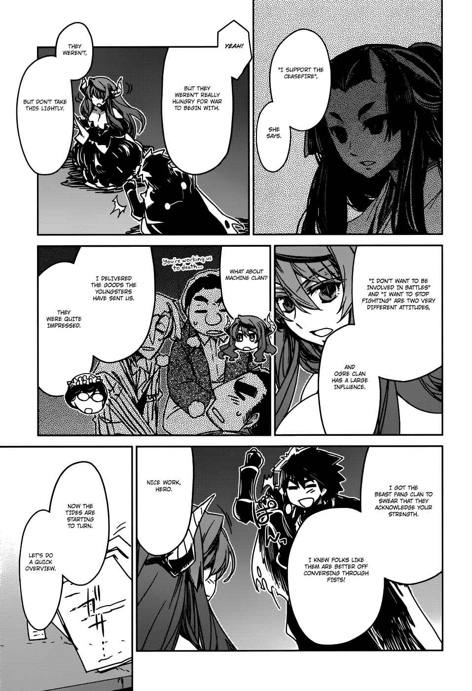 MAOYU : Archenemy and Hero “Become mine, Hero” “I refuse!” Chapter 27 - Page 30