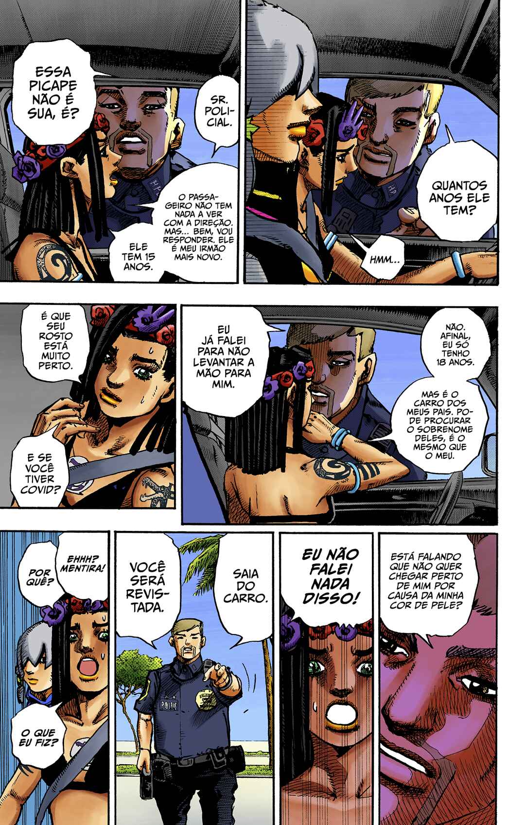 JoJo no Kimyou na Bouken Dai-9-bu: The JOJOLands Color-ban Chapter 1 - Page 14