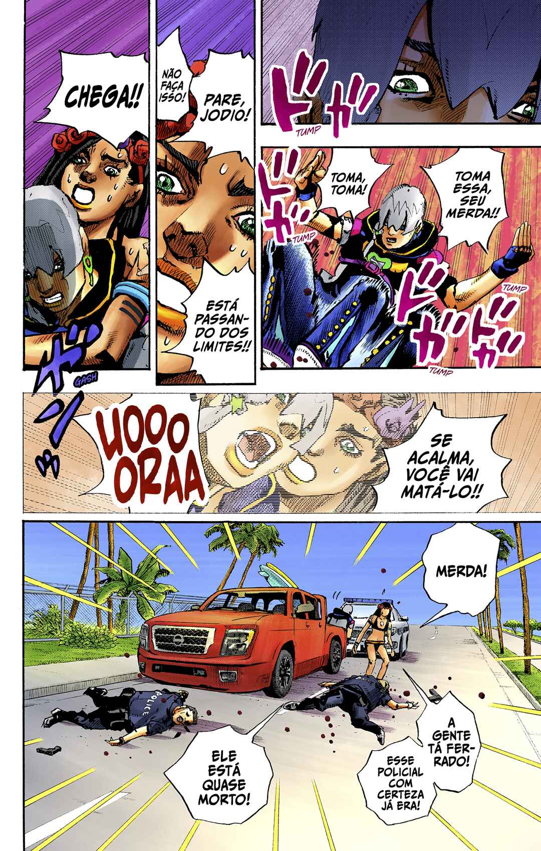 JoJo no Kimyou na Bouken Dai-9-bu: The JOJOLands Color-ban Chapter 1 - Page 28