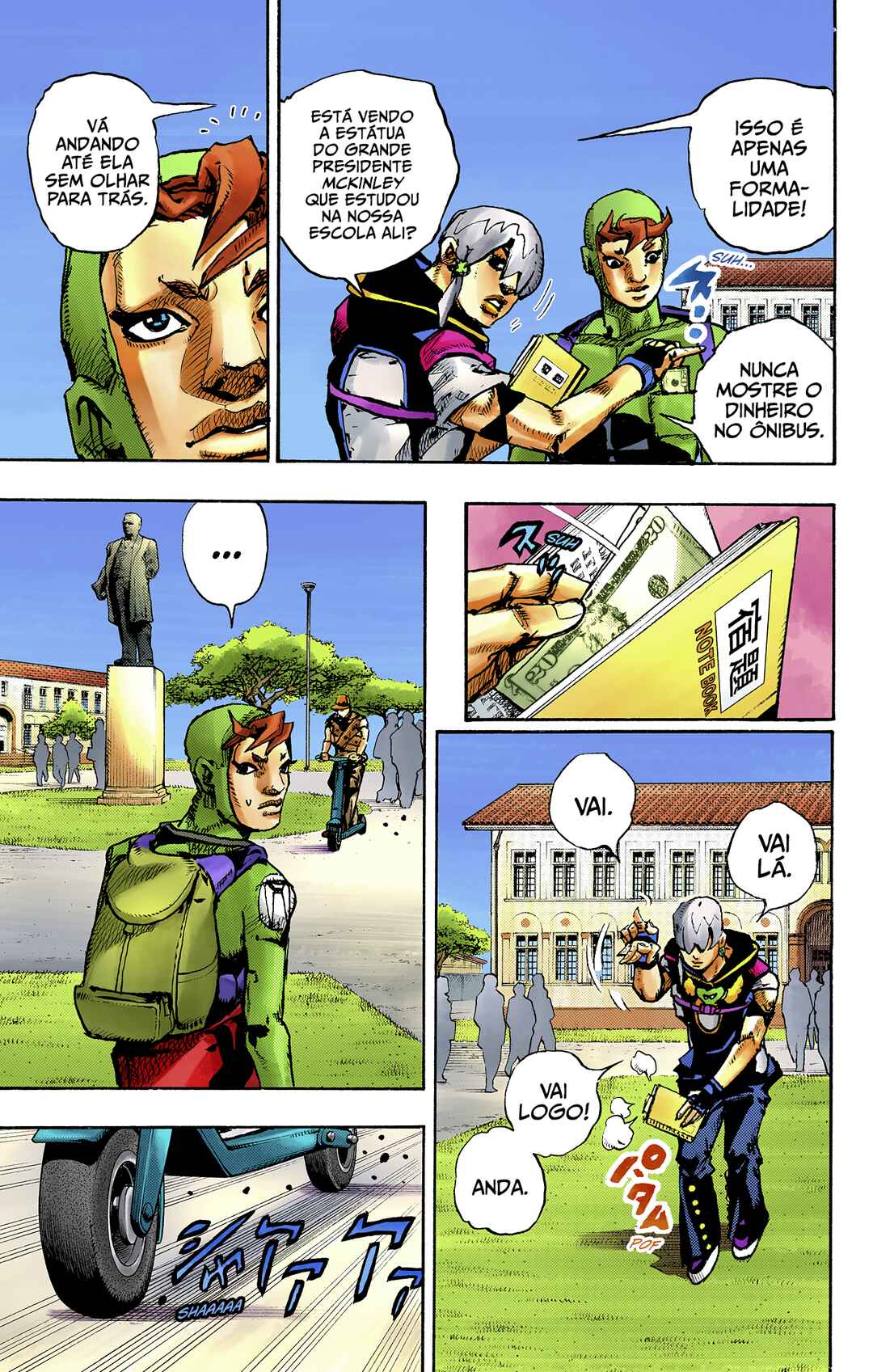 JoJo no Kimyou na Bouken Dai-9-bu: The JOJOLands Color-ban Chapter 1 - Page 43