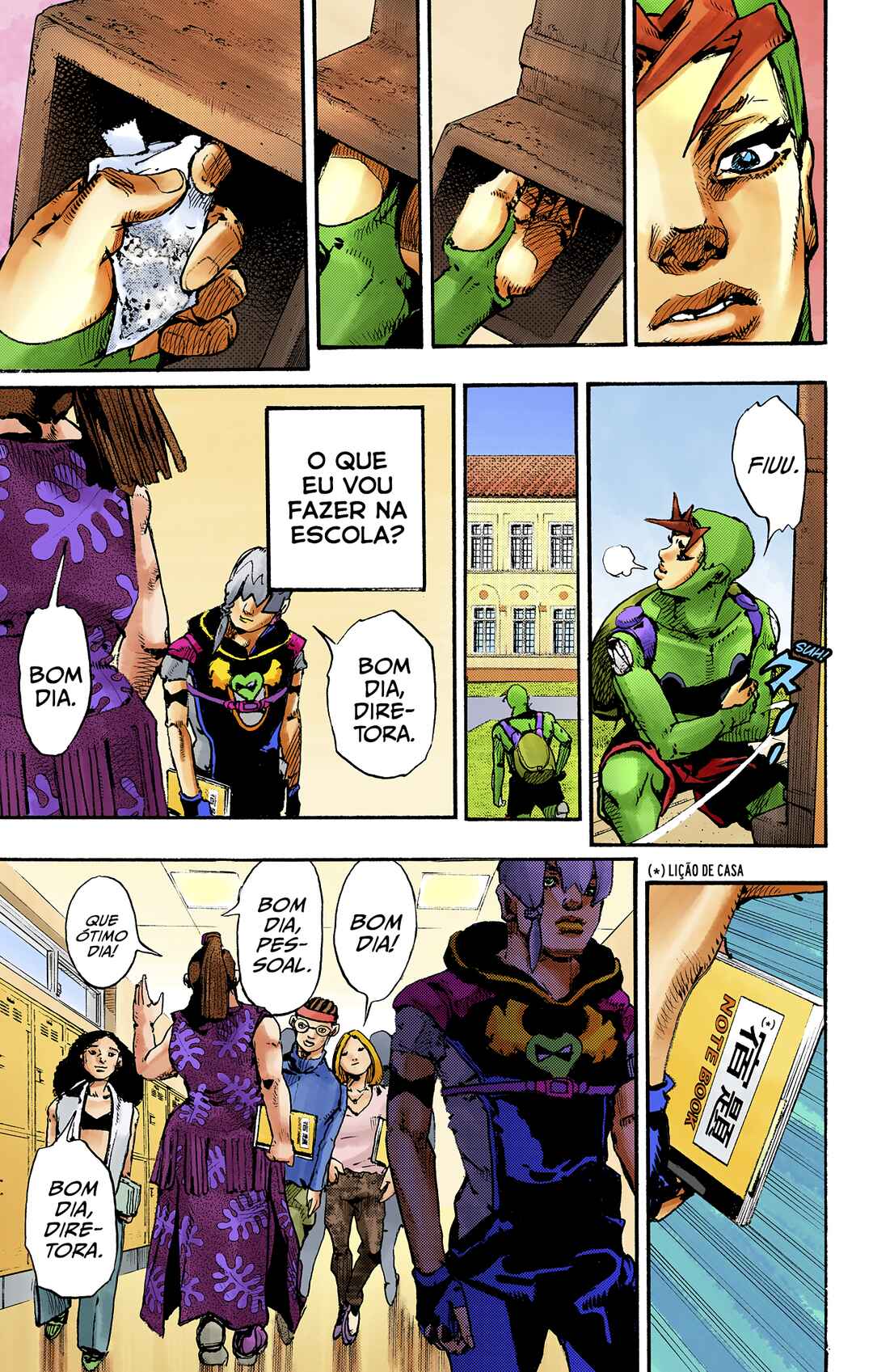 JoJo no Kimyou na Bouken Dai-9-bu: The JOJOLands Color-ban Chapter 1 - Page 45