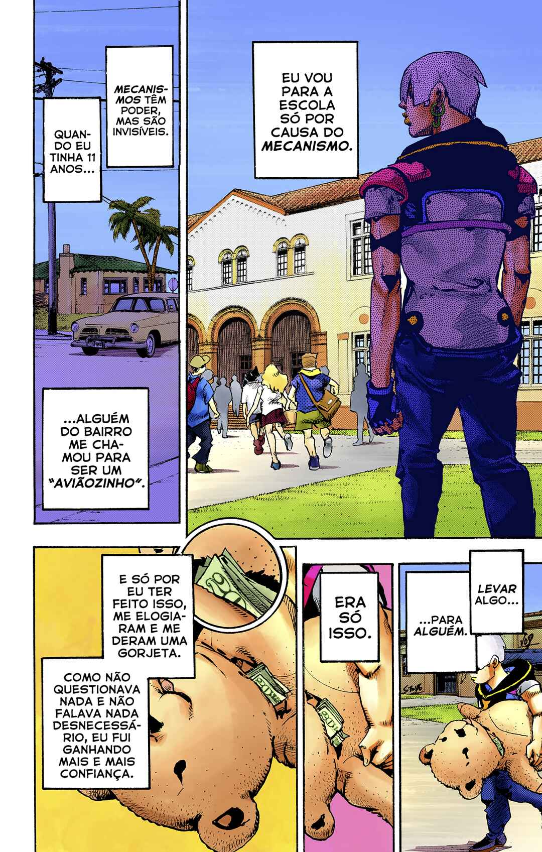 JoJo no Kimyou na Bouken Dai-9-bu: The JOJOLands Color-ban Chapter 1 - Page 46