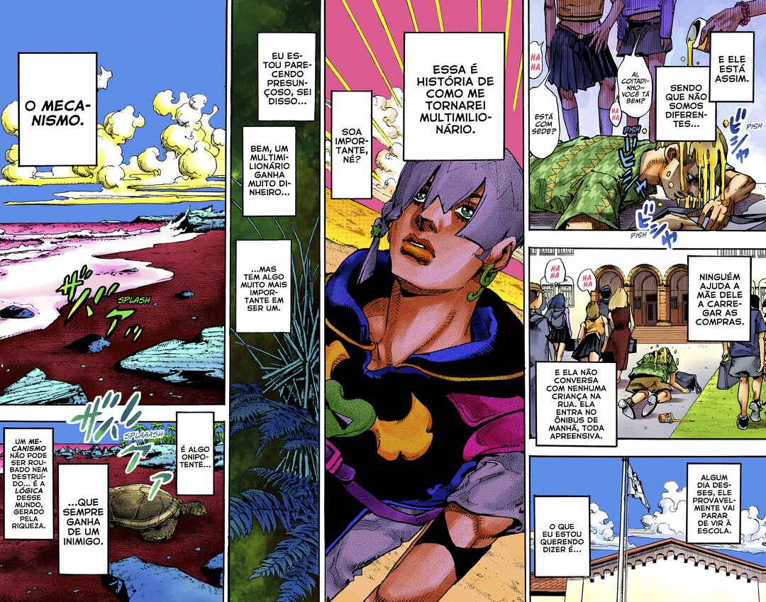 JoJo no Kimyou na Bouken Dai-9-bu: The JOJOLands Color-ban Chapter 1 - Page 48