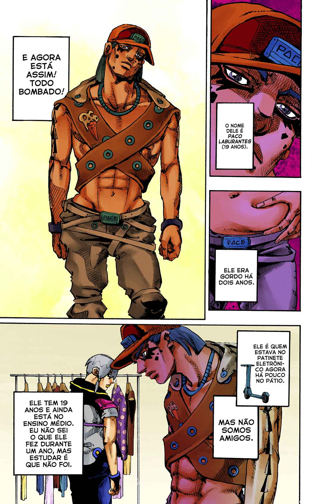 JoJo no Kimyou na Bouken Dai-9-bu: The JOJOLands Color-ban Chapter 1 - Page 50
