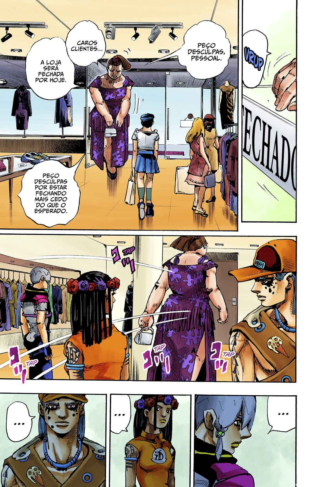 JoJo no Kimyou na Bouken Dai-9-bu: The JOJOLands Color-ban Chapter 1 - Page 54