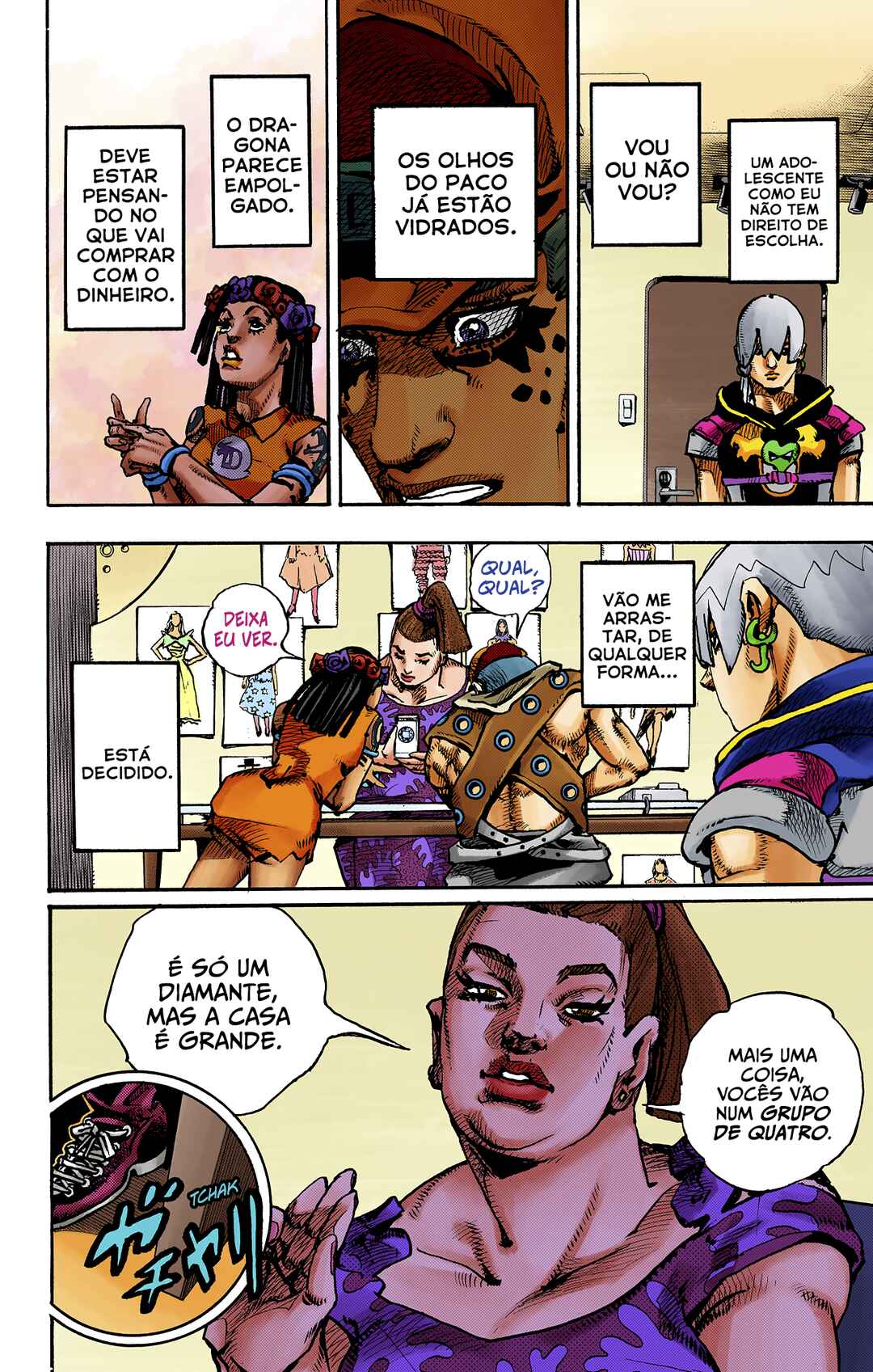 JoJo no Kimyou na Bouken Dai-9-bu: The JOJOLands Color-ban Chapter 1 - Page 61