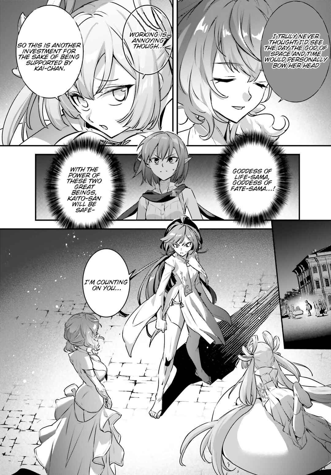 Yuusha Shoukan ni Makikomareta kedo, Isekai wa Heiwa deshita Chapter 54 - Page 3